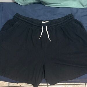 Women's Classic Black Athletic Shorts
